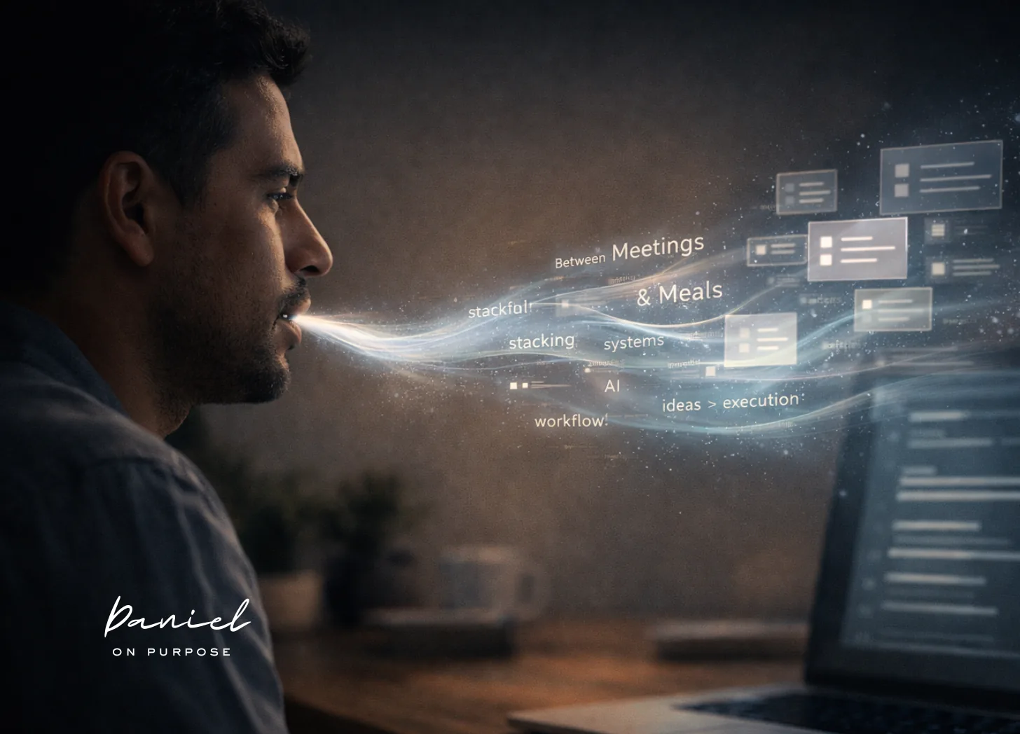 Don't Type It. Say It. The Fastest Friction to Remove From Your Workday